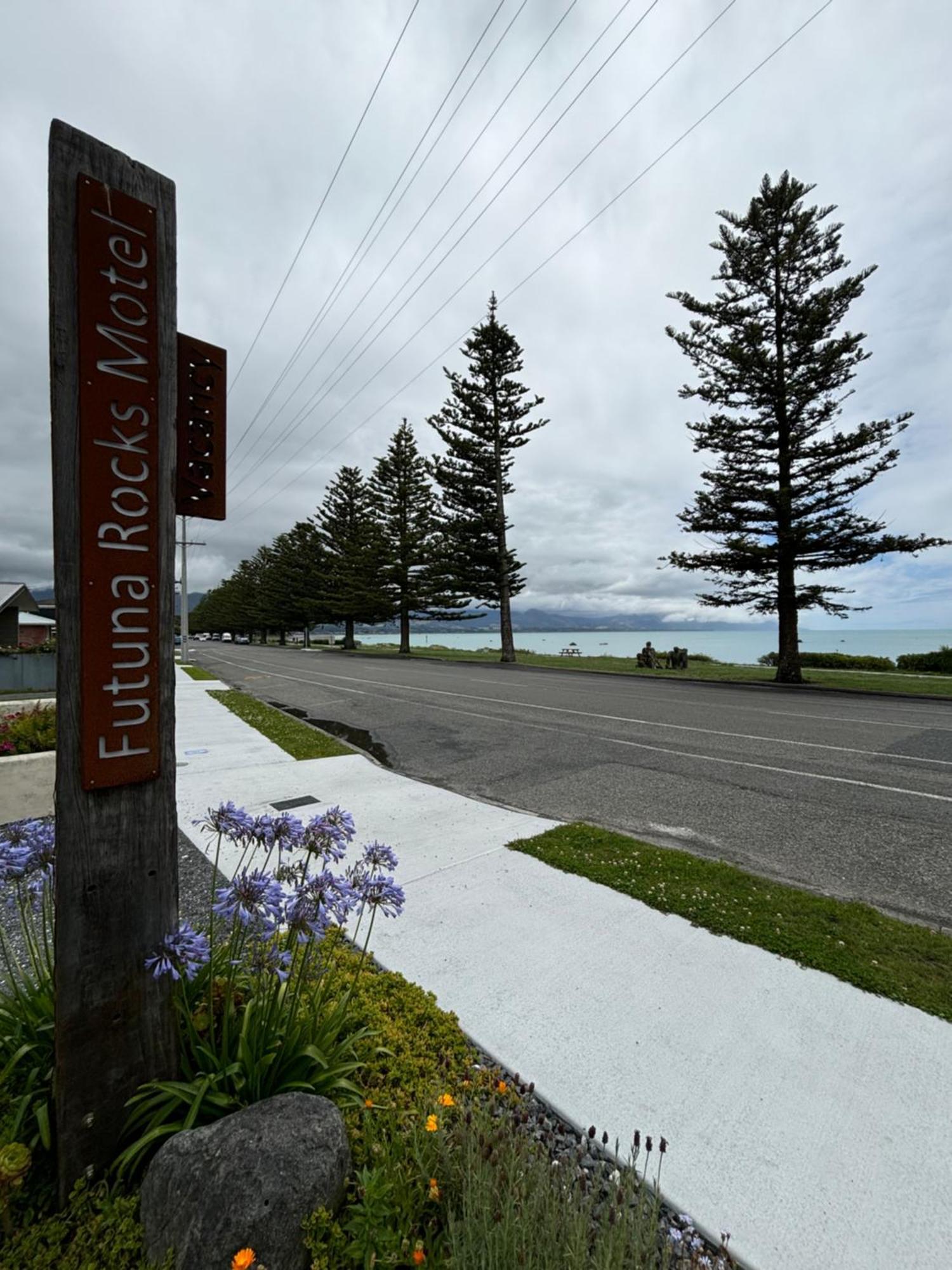 Futuna Rocks Motel Kaikoura Kültér fotó